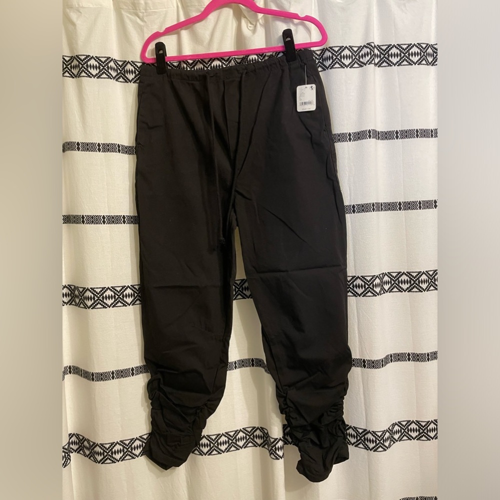 NWT Free People New Light Parachute Pants black XS - Picture 8 of 11